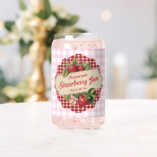 Erdbeermarmelade Dosenglas