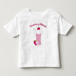 Erdbeermilchshake Kleinkind T-shirt