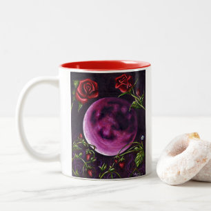 Erdbeermoon Zweifarbige Tasse
