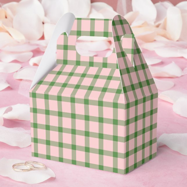 Erdbeermuster Geschenkschachtel (Hochzeit)