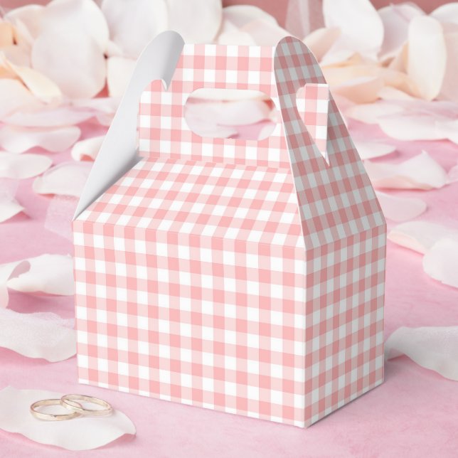 Erdbeermuster Geschenkschachtel (Hochzeit)