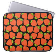 Erdbeermuster Halloween Oktober Herbst Orange