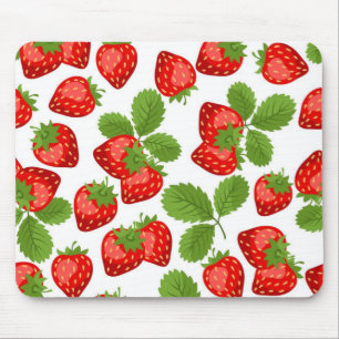 Erdbeermuster Mousepad