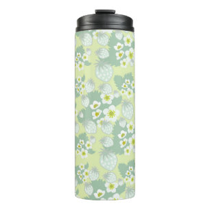 Erdbeermuster Thermosbecher