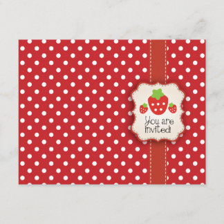 ErdbeerParty Einladung
