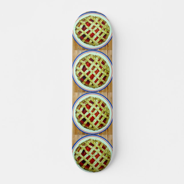Erdbeerpies Skateboard (Vorne)