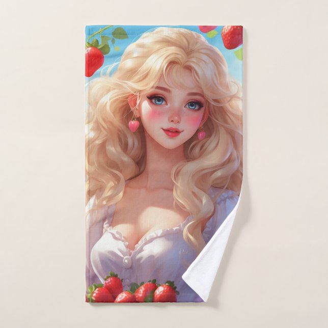 Erdbeerprinzessin Handtuch (Handtuch)