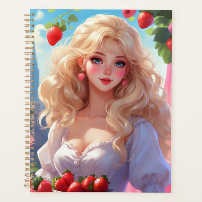 Erdbeerprinzessin Planer (Vorderseite)
