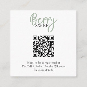 Erdbeerregister Begleitkarte