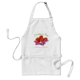Erdbeerrhabarbermarmeladen-Schürze Schürze