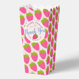 Erdbeerrosa Geschenkschachtel