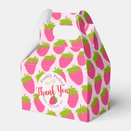 Erdbeerrosa Geschenkschachtel