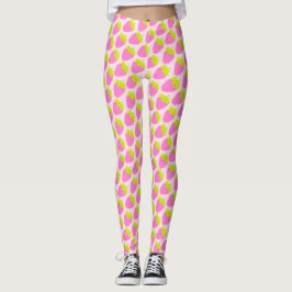 Erdbeerrosa Leggings