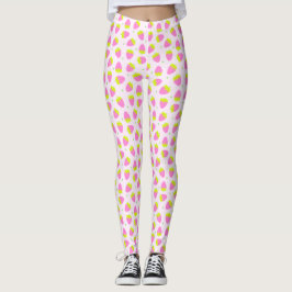 Erdbeerrosa Leggings