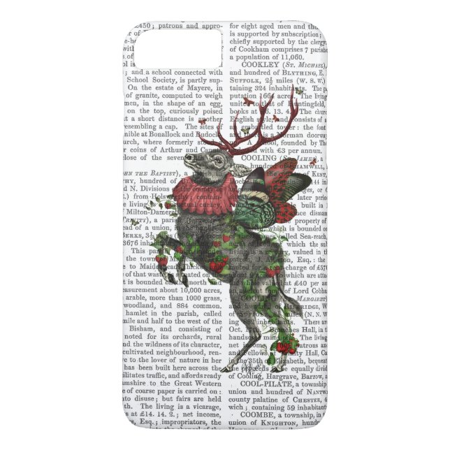 Erdbeerrotwild Case-Mate iPhone Hülle (Rückseite)