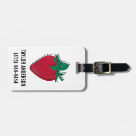 Erdbeerrucksack-Umbau Gepäckanhänger