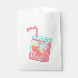 Erdbeersaftbox Geschenktütchen