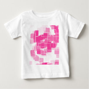 "Erdbeershortcake-" geometrische Kunst Baby T-shirt