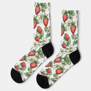 Erdbeersocken Socken