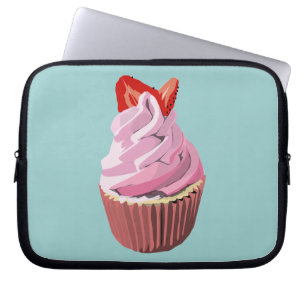 Erdbeerstrudelkuchen-Laptophülse Laptopschutzhülle