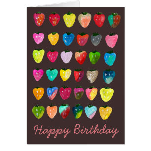 Erdbeersüße niedliche Fruchtfarbe