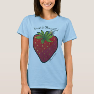 ErdbeerT - Shirt-Blau T-Shirt