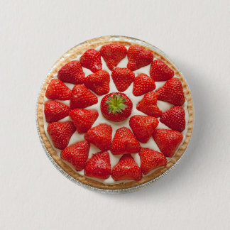 Erdbeertörtchen-Knopf Button