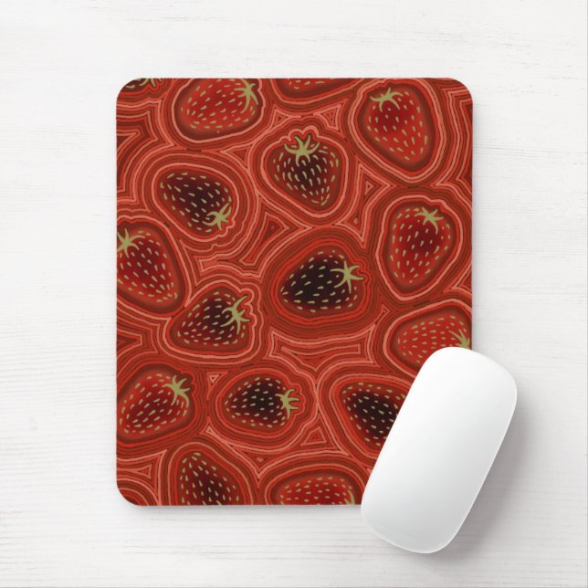 Erdbeerträume  mousepad (Mit Mouse)