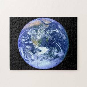 Erdblau-Marmor Puzzle