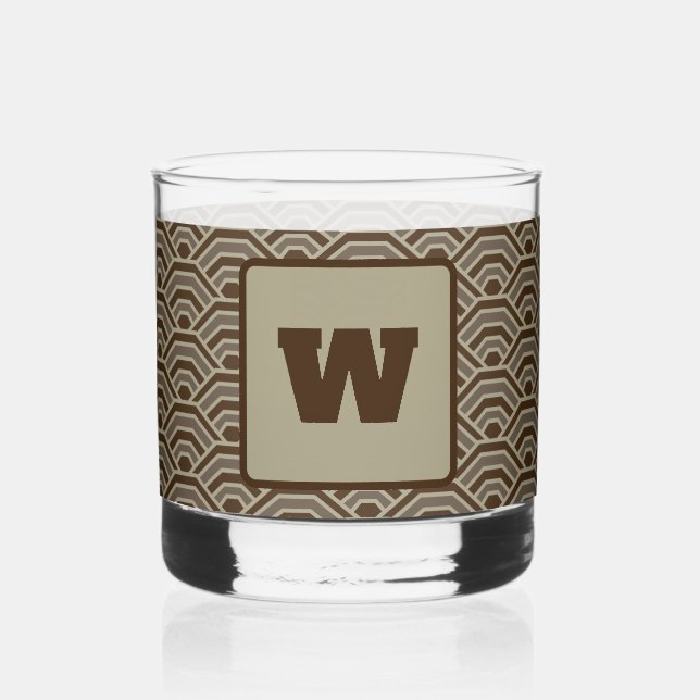 Erdbögen Whiskyglas (Vorderseite)
