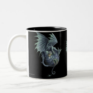 Erddrache-Kaffee-Tasse Zweifarbige Tasse