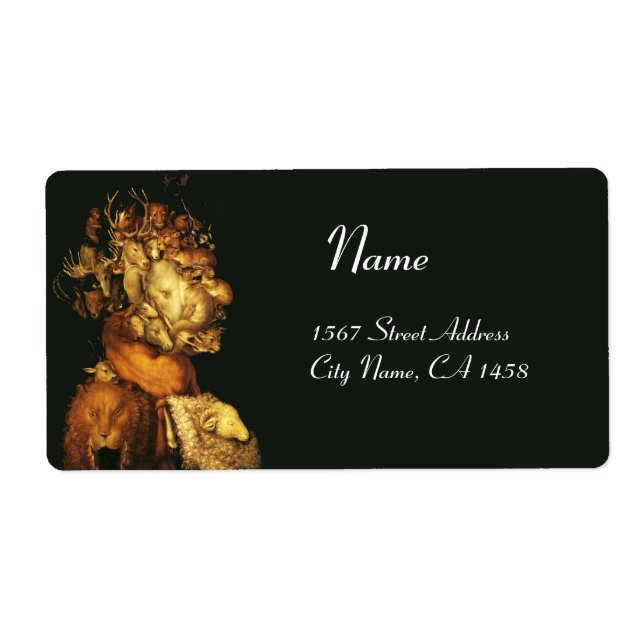 ERDE/ALLEGORIE MIT WILDTIEREN (Vorne)