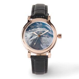 Erde aus der Apollo 12 Raumsonde. Armbanduhr