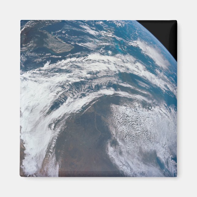 Erde aus der Apollo 12 Raumsonde. Magnet (Vorne)