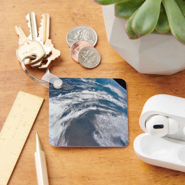 Erde aus der Apollo 12 Raumsonde. Schlüsselanhänger (Schreibtisch)