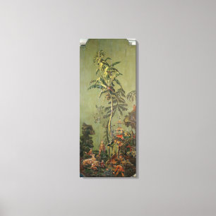 Erde, aus einer Reihe von Tafeln, die Leinwanddruck