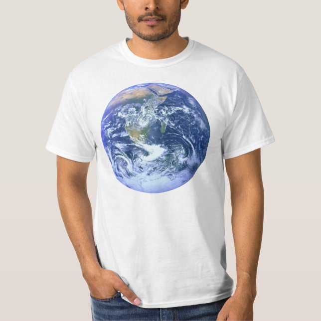 Erde - der blaue Marmor T-Shirt (Vorderseite)