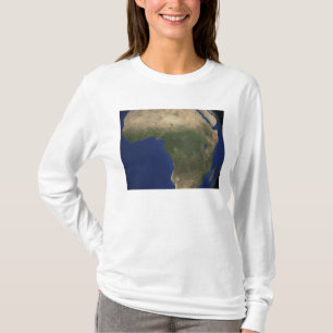 Erde, die Landcover über Afrika zeigt T-Shirt