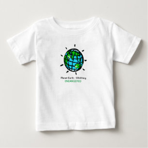 Erde - Erhaltung - Umwelt - Natur - Baby T-shirt