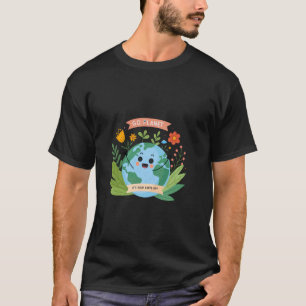Erde feiern, Lustiger Planet Erde Humor, Natur T-Shirt