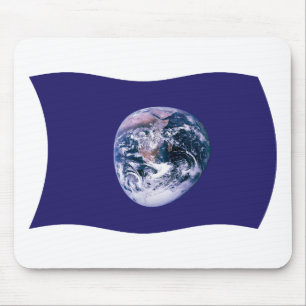 Erde-Flagge-Mauspad Mousepad