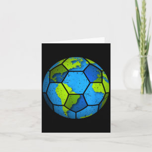 Erde Fußball Erde Tag Geschenke Lustiger Erde Tag Karte