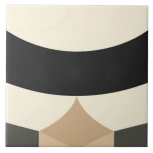 Erde-Geometrie-Journal – dekorative Kacheln