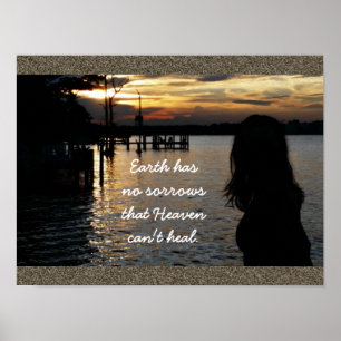 Erde hat keine Traurigkeit - Kunstdruck Poster