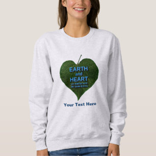Erde - Herzanagram Sweatshirt