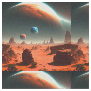Erde, hier ist Mars, der ruft, Stoff