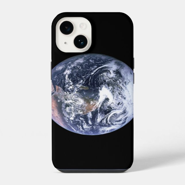 Erde iPhone Hülle (Rückseite)