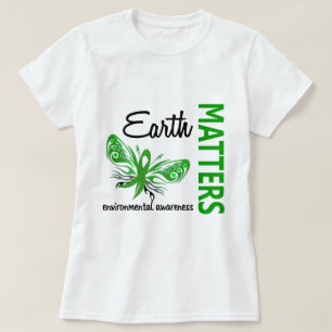 Erde ist Schmetterlings-Umweltbewusstsein von T-Shirt