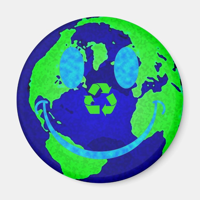 Erde Magnet (Vorne)