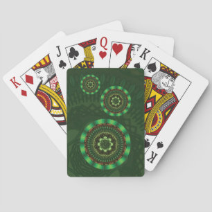 Erde Mandala Klassische Spielkarten